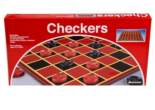 Checkers Folding - Red & Black
