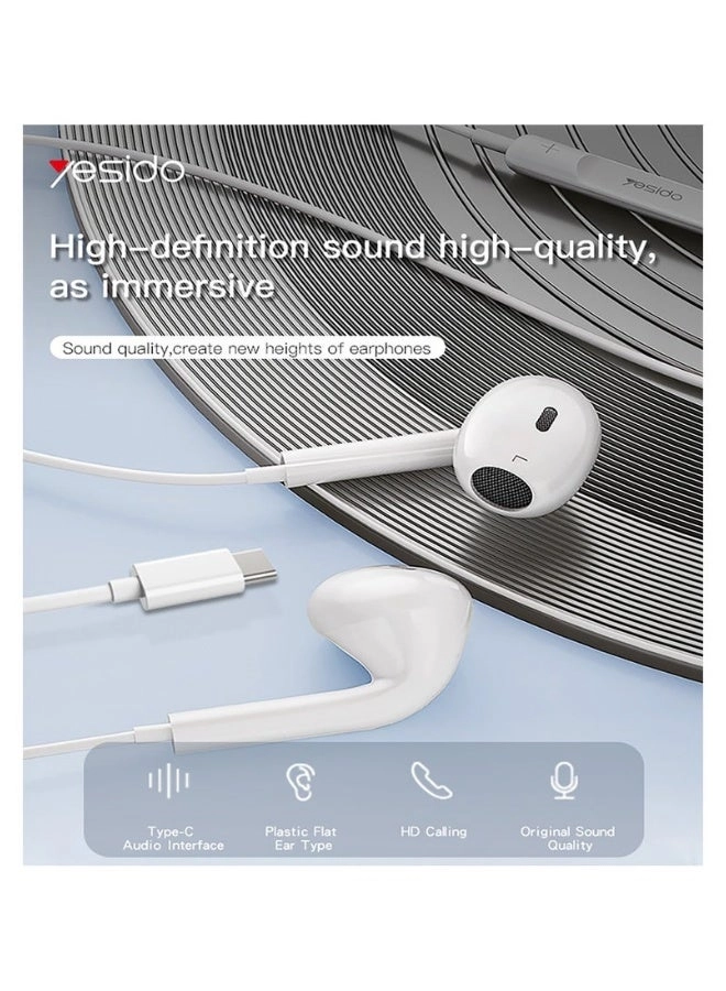 USB-C Headphones Wired Earbud