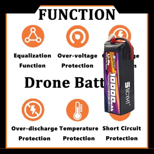 6S Lipo Battery - 22.2V 10000mAh 70C