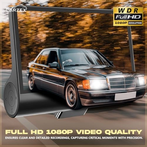 3-Channel Dash Camera - 1296P