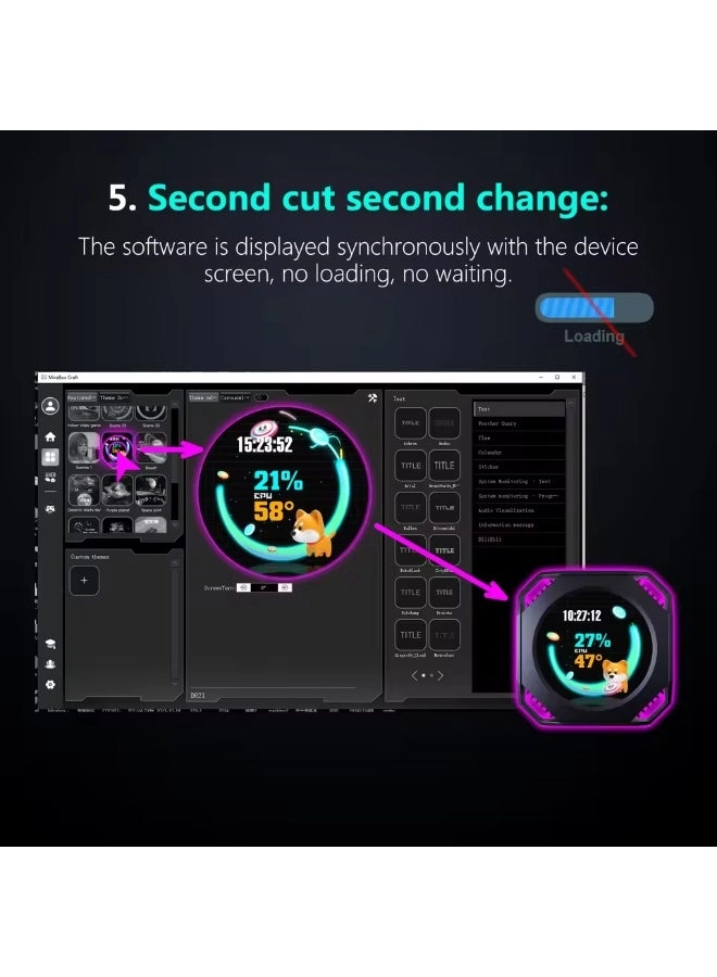 DR21 - 2.1 inch 480×480 pixels