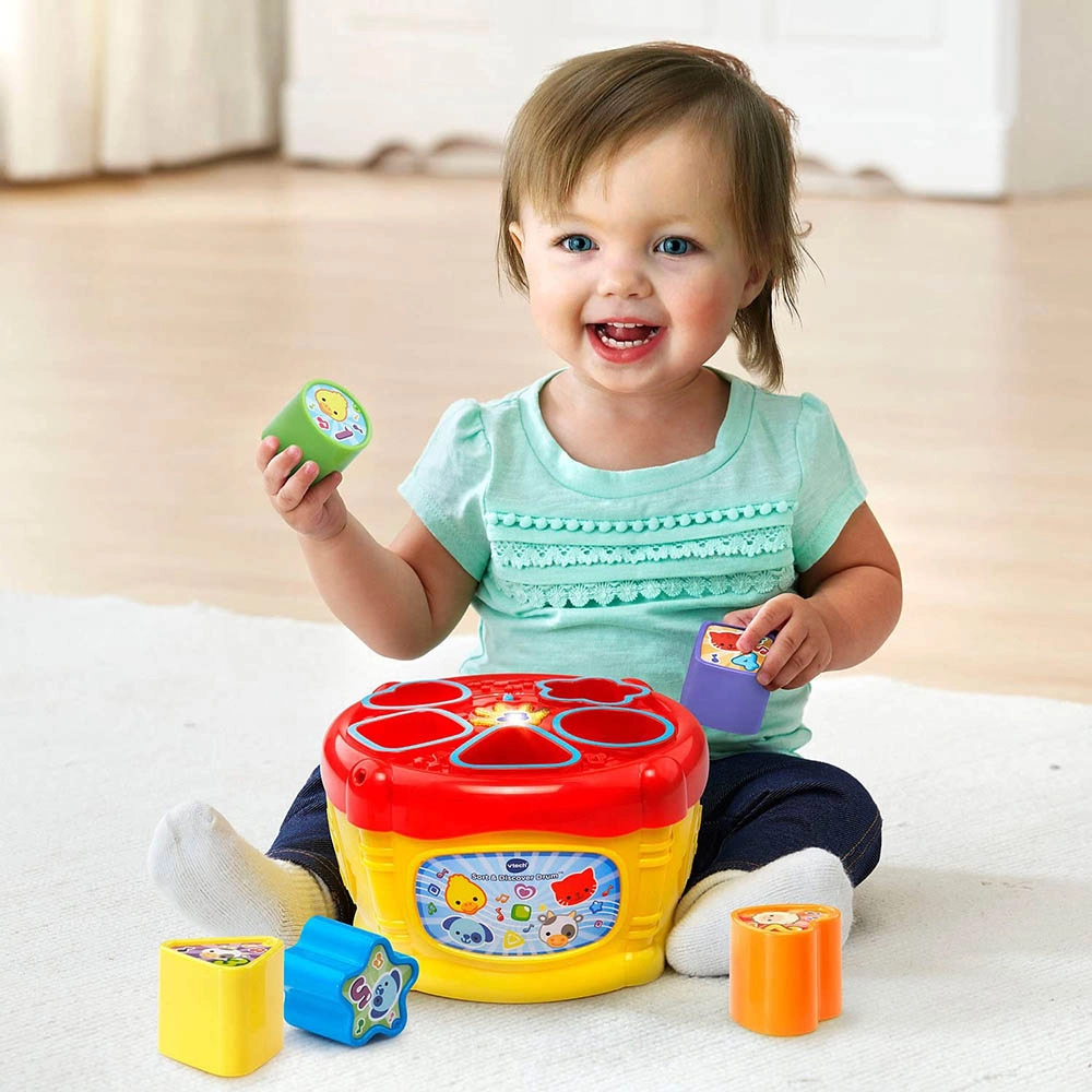 Sort And Discover Drum Toy - Suitable for 6 months and above