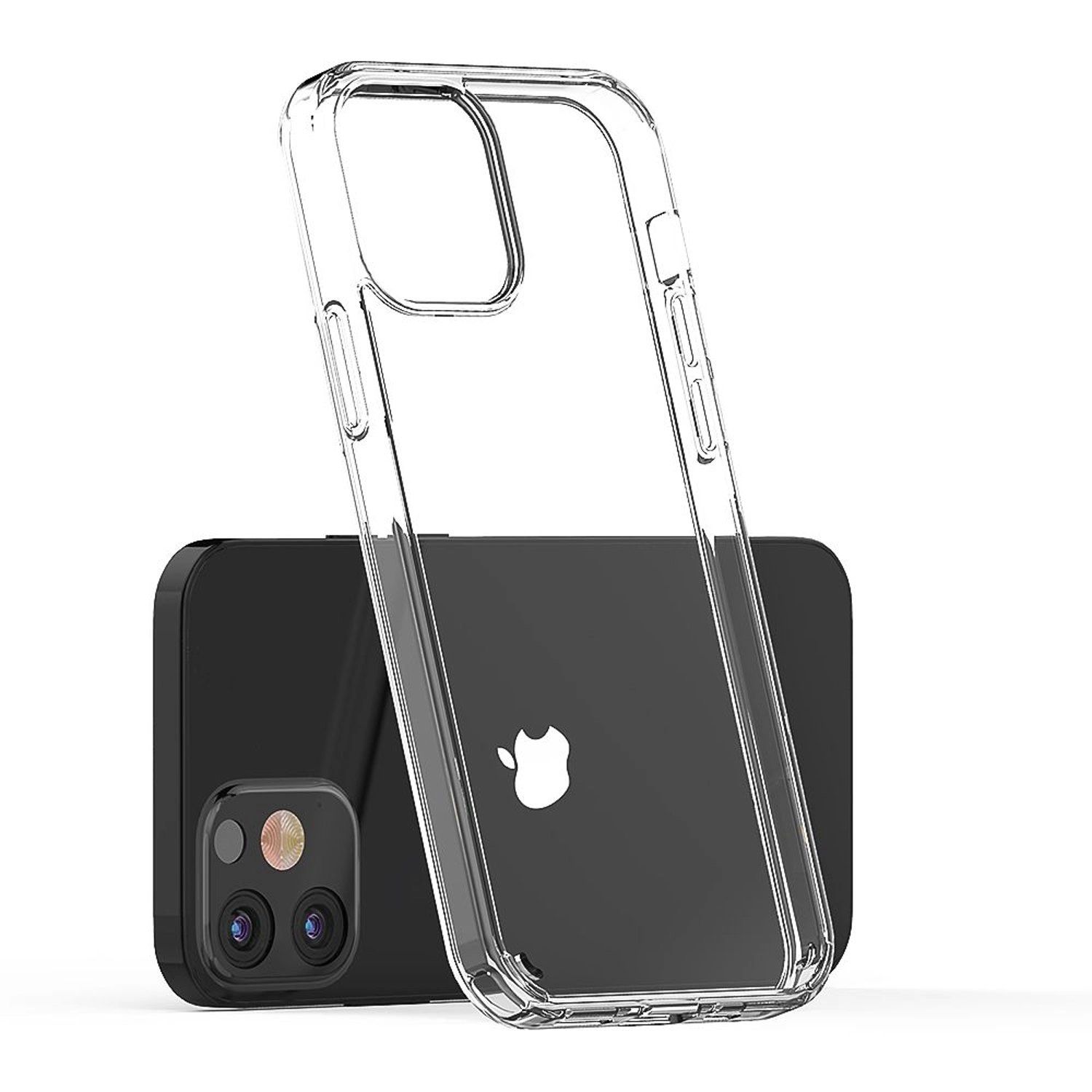 Clear Anti-Scratch Screen Protector + Back Protector for iPhone 12 Mini