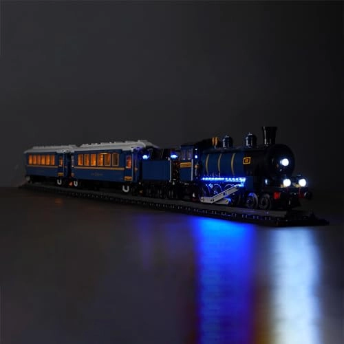 Remote Control LED Light Set - Copper for LEGO The Orient Express Train 21344 5V