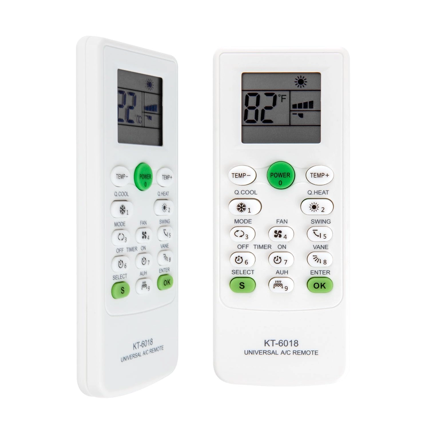 Wostore Universal AC Remote Control - Compatible with 98% of air conditioners worldwide