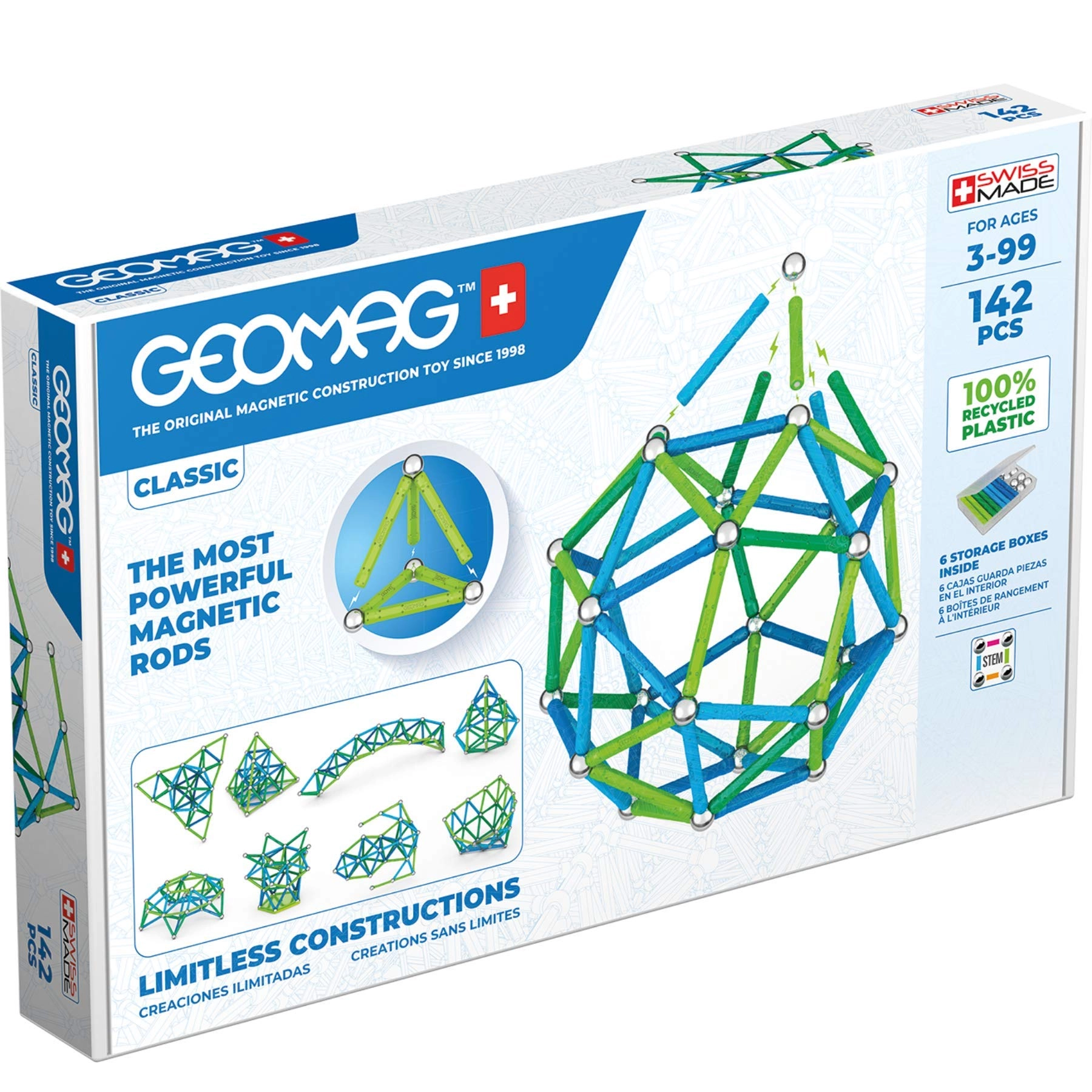 Geomag Classic - 142 pcs