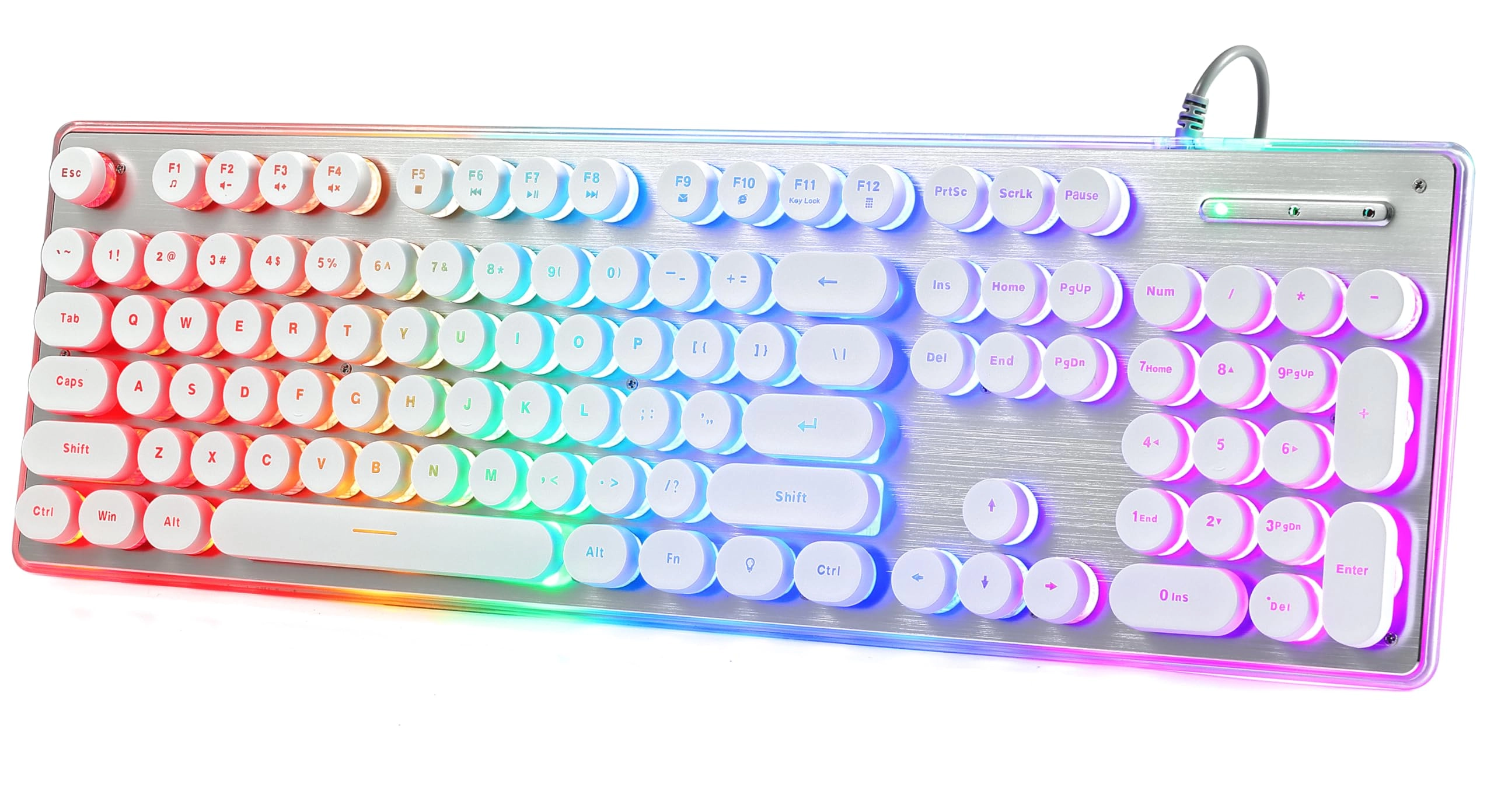 Typewriter Style Keyboard - Wired