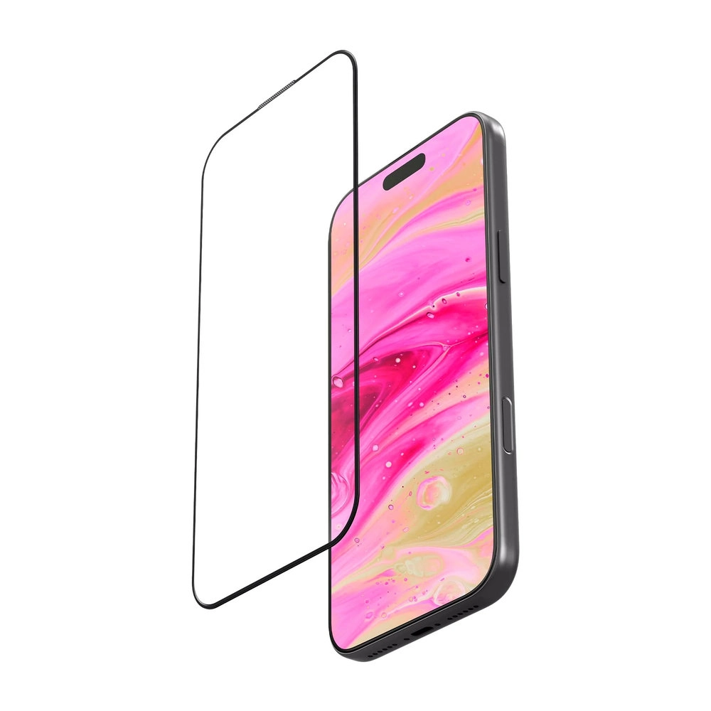 LAUT Clear Shatterproof Tempered Glass Screen Protector for iPhone 17