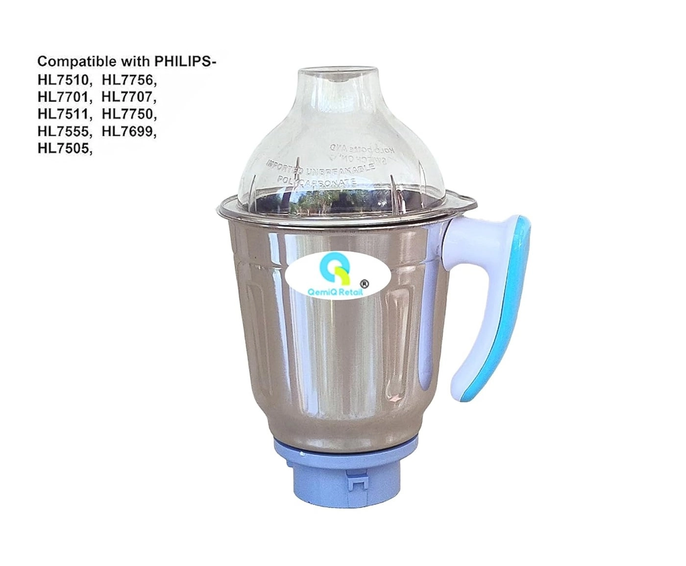 Mixer Grinder - Wet/Dry Big Jar Blade Set with Coupler