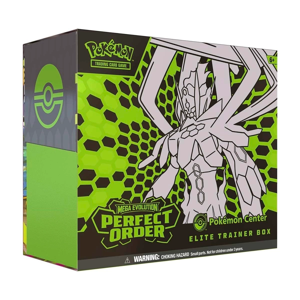 The Pokémon Company International Mega Evolution - Perfect Order Elite Trainer Box - Pokémon Center Exclusive 11 Booster Packs Tyrunt Promo