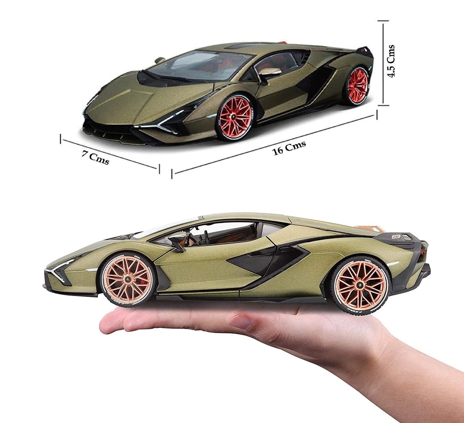 Pull Back Die Cast car 1:32 - 1pcs