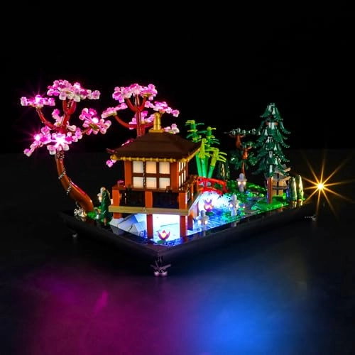 LED Lighting kit - for LEGO Tranquil Garden 10315 Upgraded Version