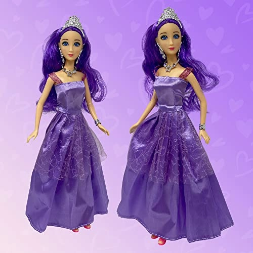 Belle of the Ball Princess Dolls - 11.5" Plastic Caucasian