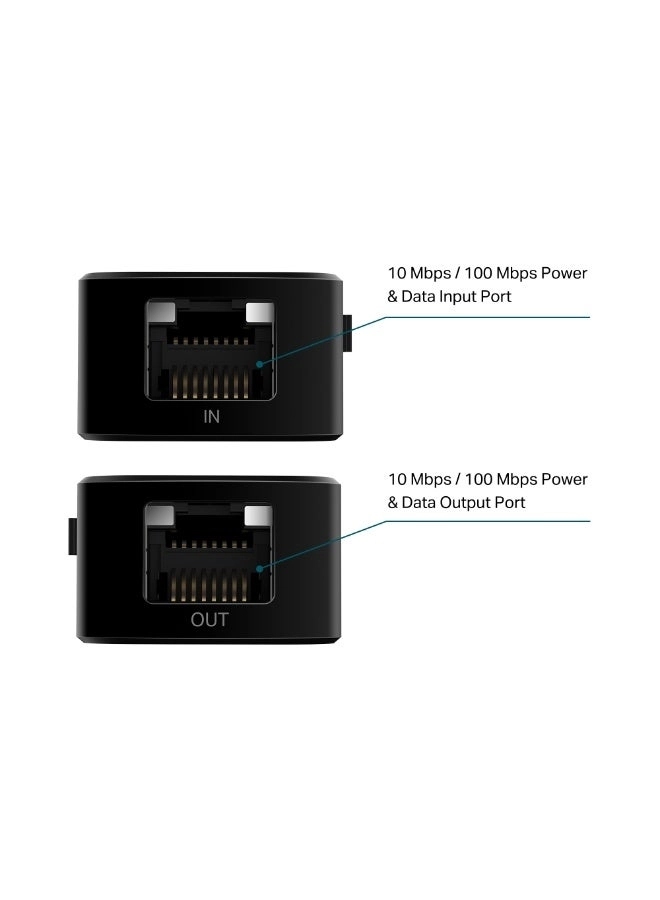 TL-POE10E - Dual 20W IEEE 802.3af/at 10/100 Mbps