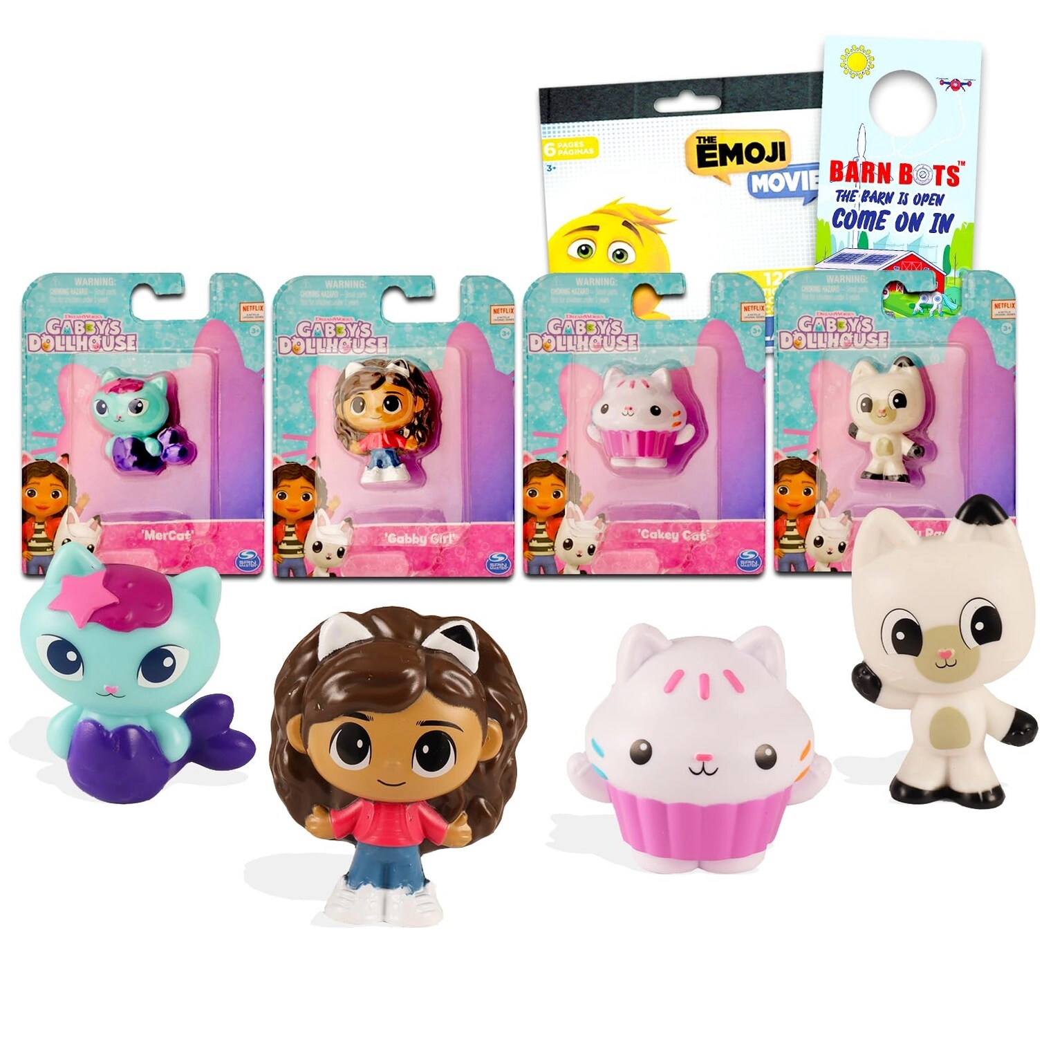DreamWorks Gabby - Gabby's Dollhouse - Mini Figures 4 pieces