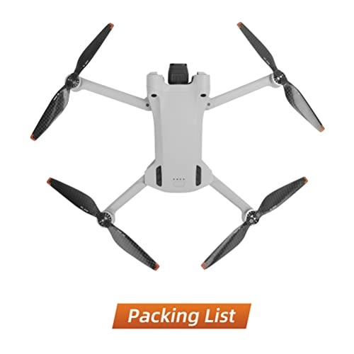 Propeller - Carbon Fiber 4 Pieces Compatible for DJI Mini 3 Pro