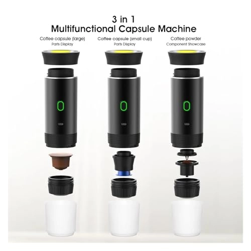 Portable Coffee Maker - 100mL USB 3-Cup