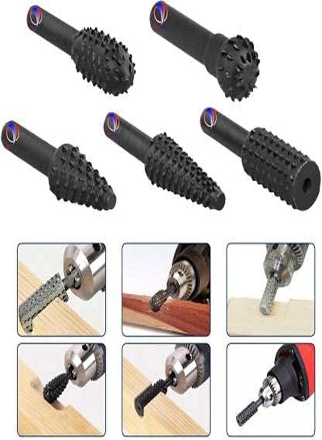 Rotary Bit Set - 5 Pcs 6mm