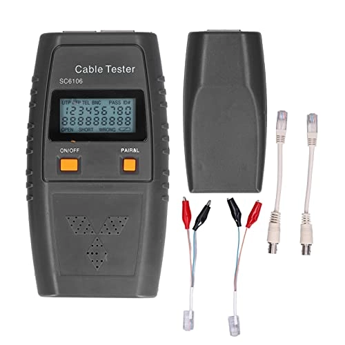 AMAYYA BNC Wire Tester - Automatic Delayed Shutdown Remote Identification Audio Prompt