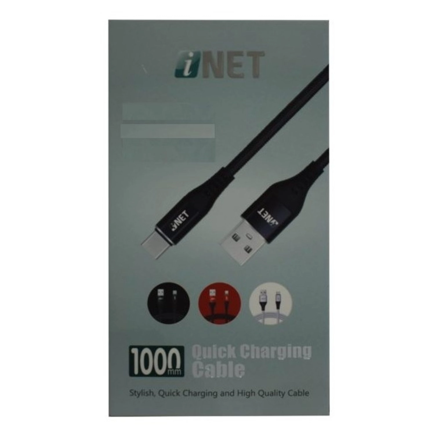 Stylish Data and Quick Charging Type C 1m