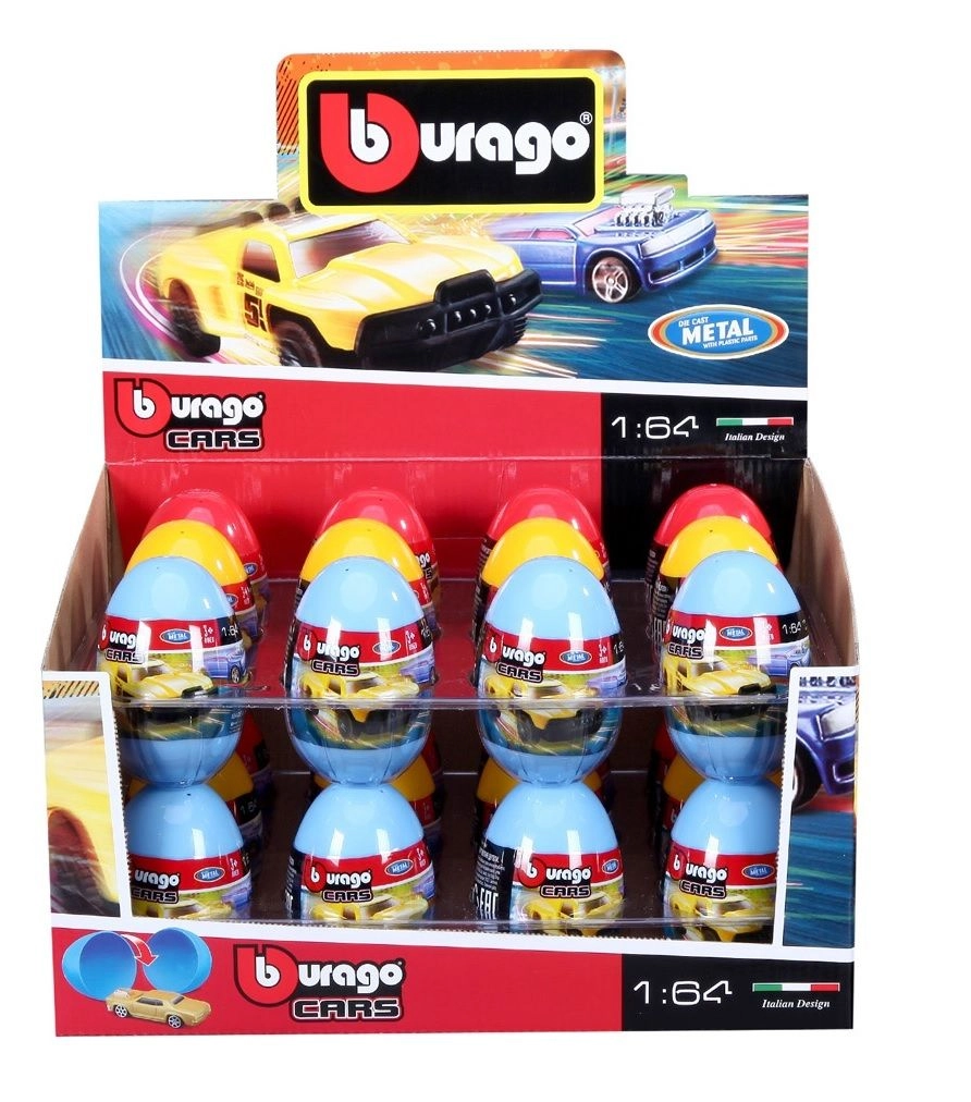 BBURAGO Egg Assorted - 1:64 21 pcs