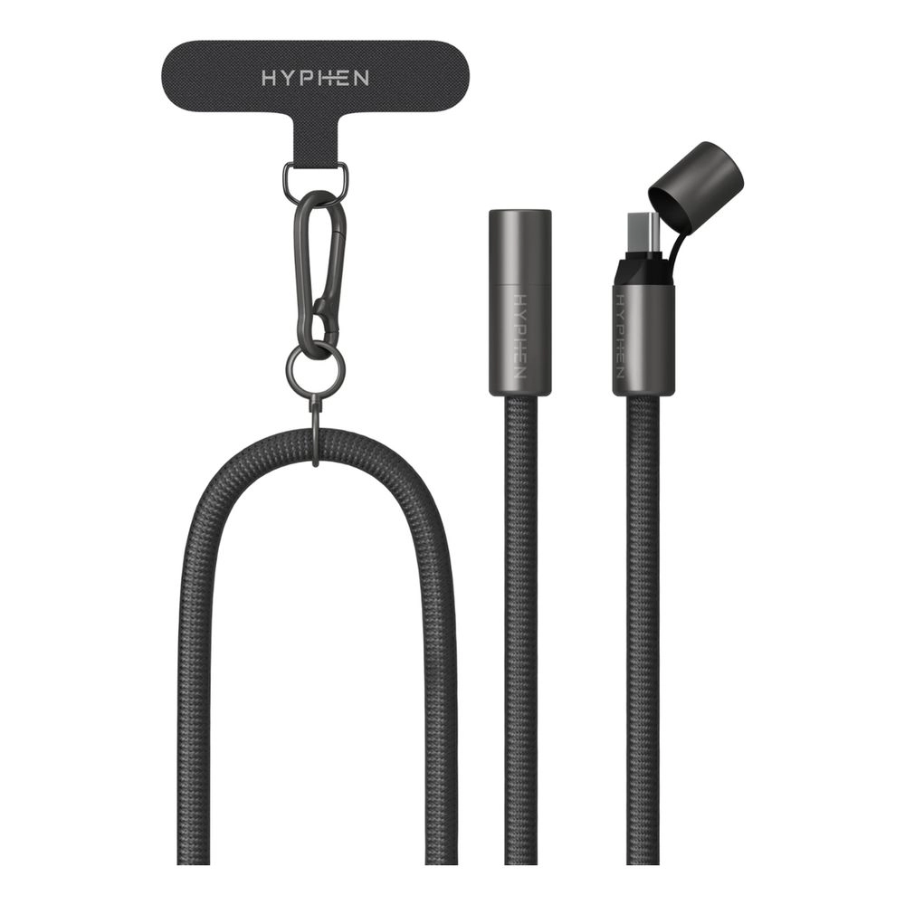 Hyphen Lanyard Type C To Type C Cable 100W USB-C to USB-C 1.6m