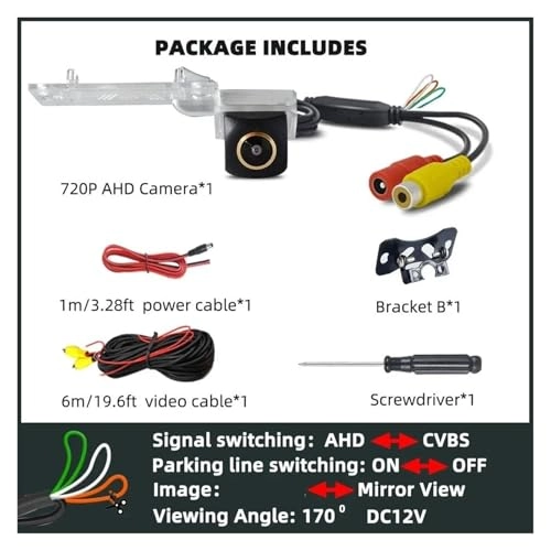 Backup Camera - Night Vision 756 (H) x 504 (V)