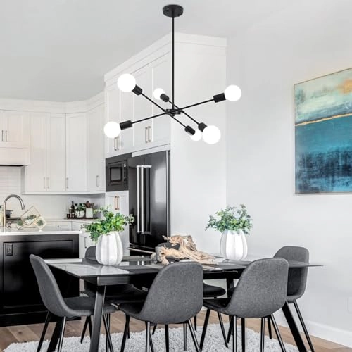 Modern Living Room Chandelier - Dimmable