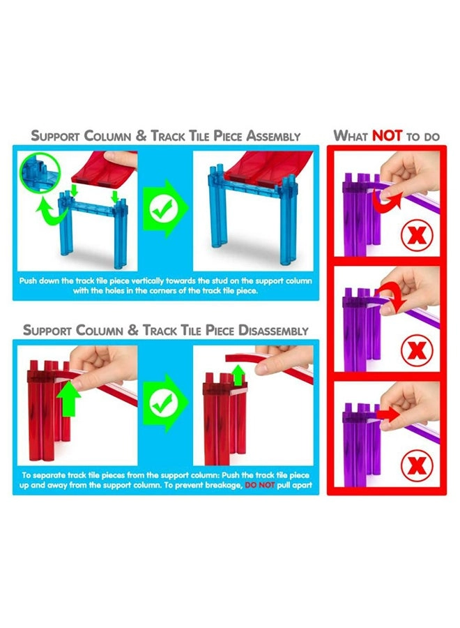 Magnetic Race Car Track - 30 pcs