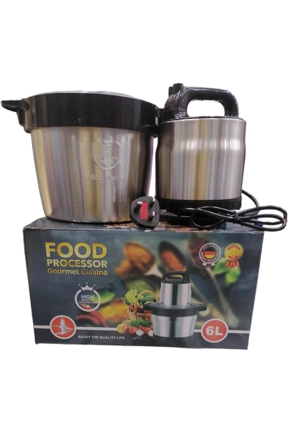 Tradeo Meat Grinder - 6L Stainless Steel