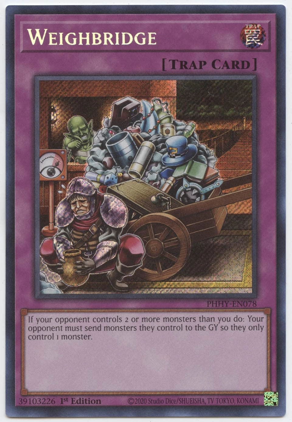 Yu-Gi-Oh! Photon Hypernova Weighbridge PHHY-EN078