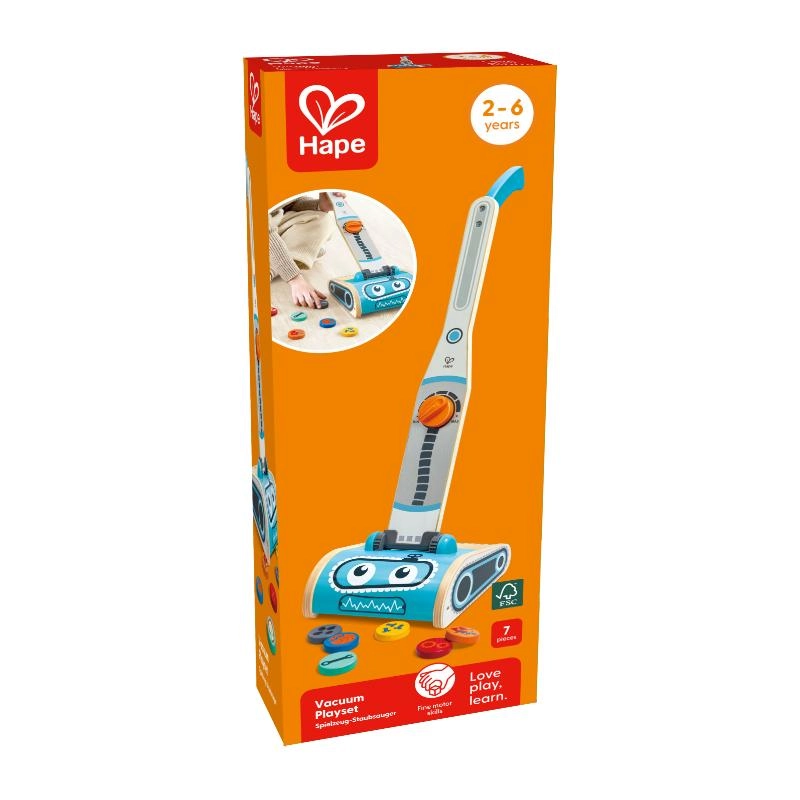 Vacuum Playset - 2Y+ 7pcs