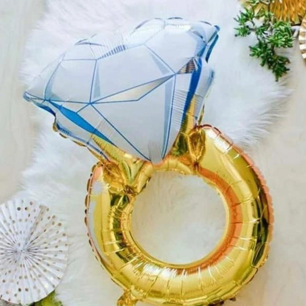 Diamond Ring Balloon - Pack of 1 Bachelorette Party