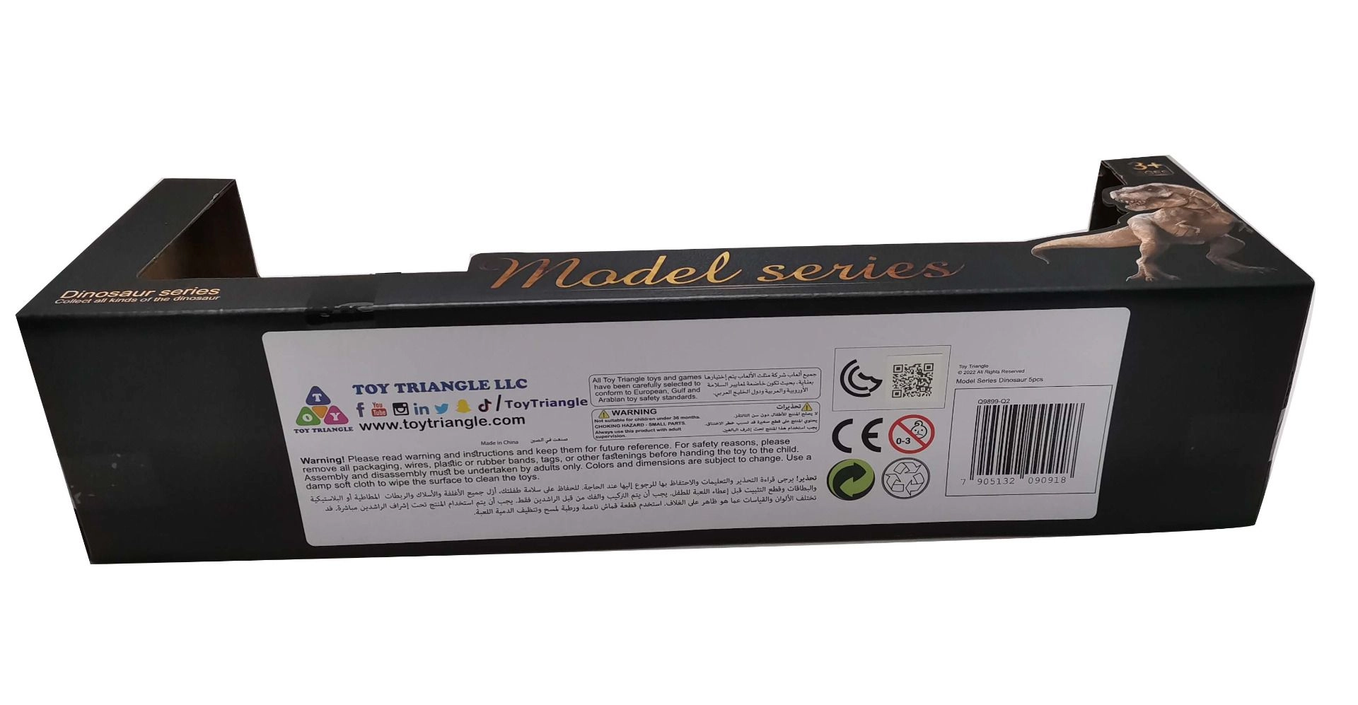 Series Animal Figure Dinosaur - Assorted (TT-TTC-Q9899-Q2) 5 pcs