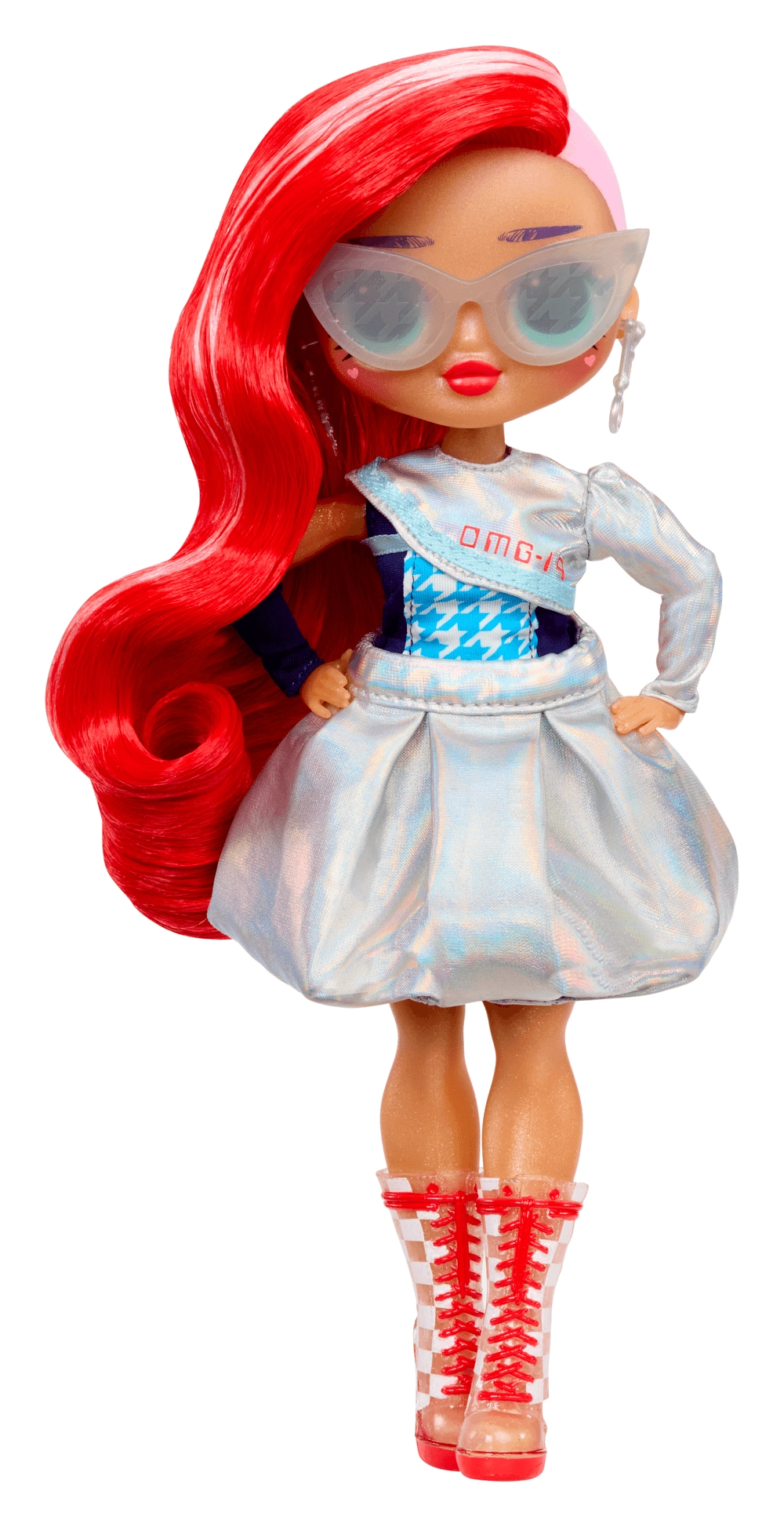 Eye Spy Fashion Doll - Interactive Unboxing Color Change Charm Key Necklace