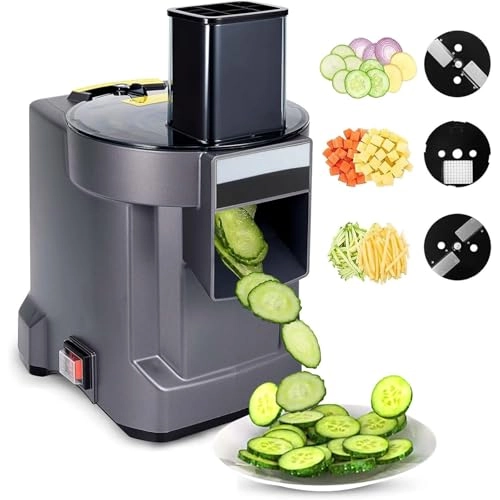 3-in-1 Electric Vegetable Cutter - 100W