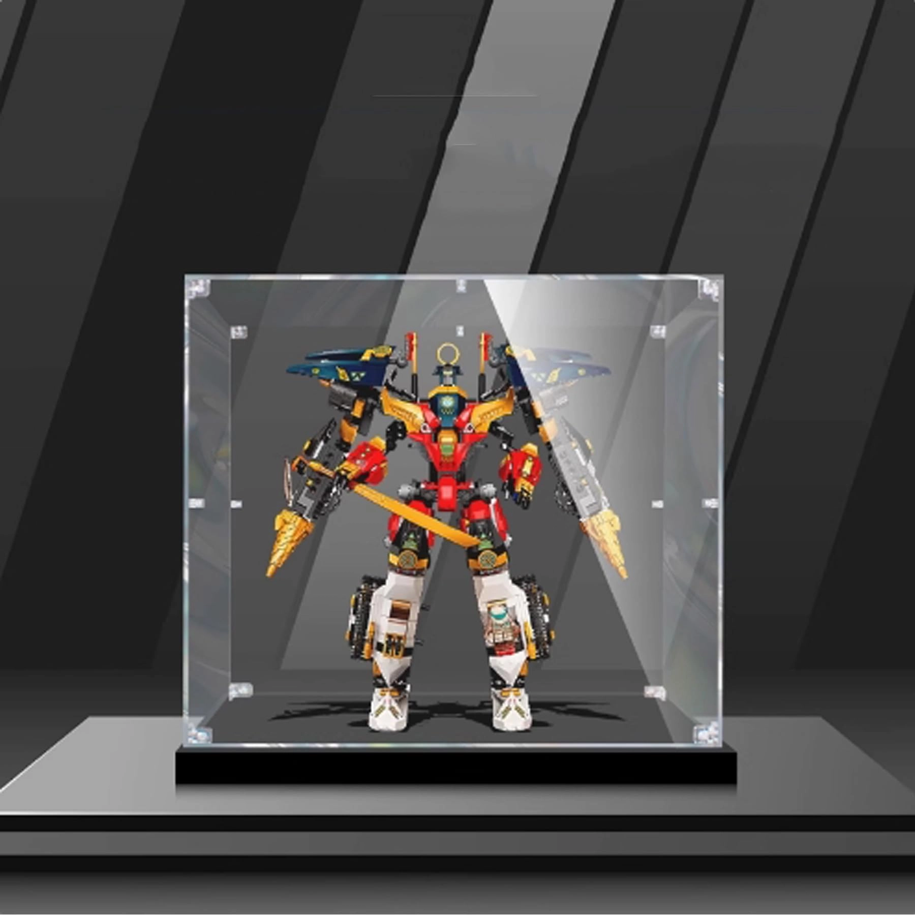FEIRUBO Lego Acrylic Display Box (71765) - Dustproof 35 x 25 x 35 cm