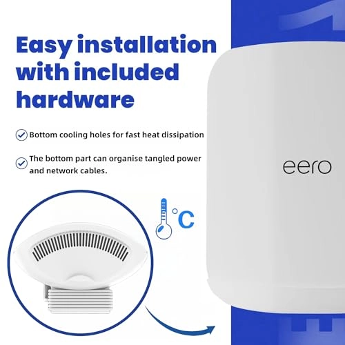 Wall Bracket for Max 7 - White-3Pack Compatible with Max 7 Mesh WiFi Router