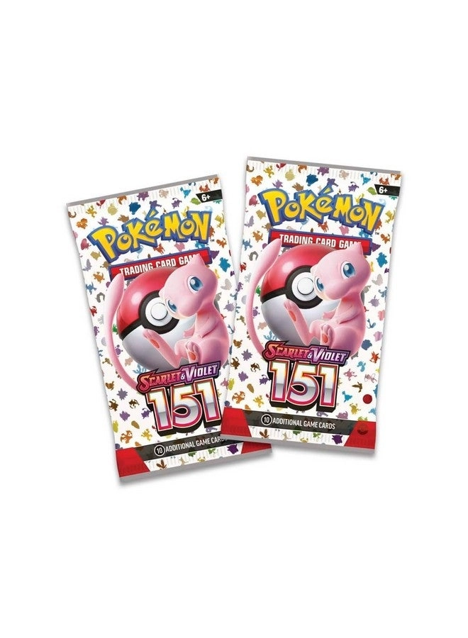 Scarlet & Violet-151 Mini Tin - Electabuzz and Magnemite 2 Booster Packs 1 Coin 1 Art Card