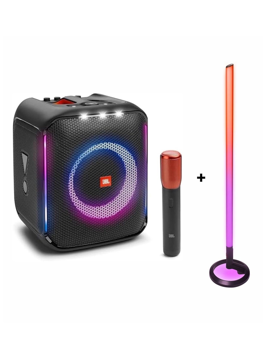 JBL Partybox Encore + Partylight Stick