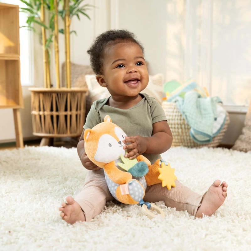 Calm Springs Plush Activity Pal - Kitt BPA-free