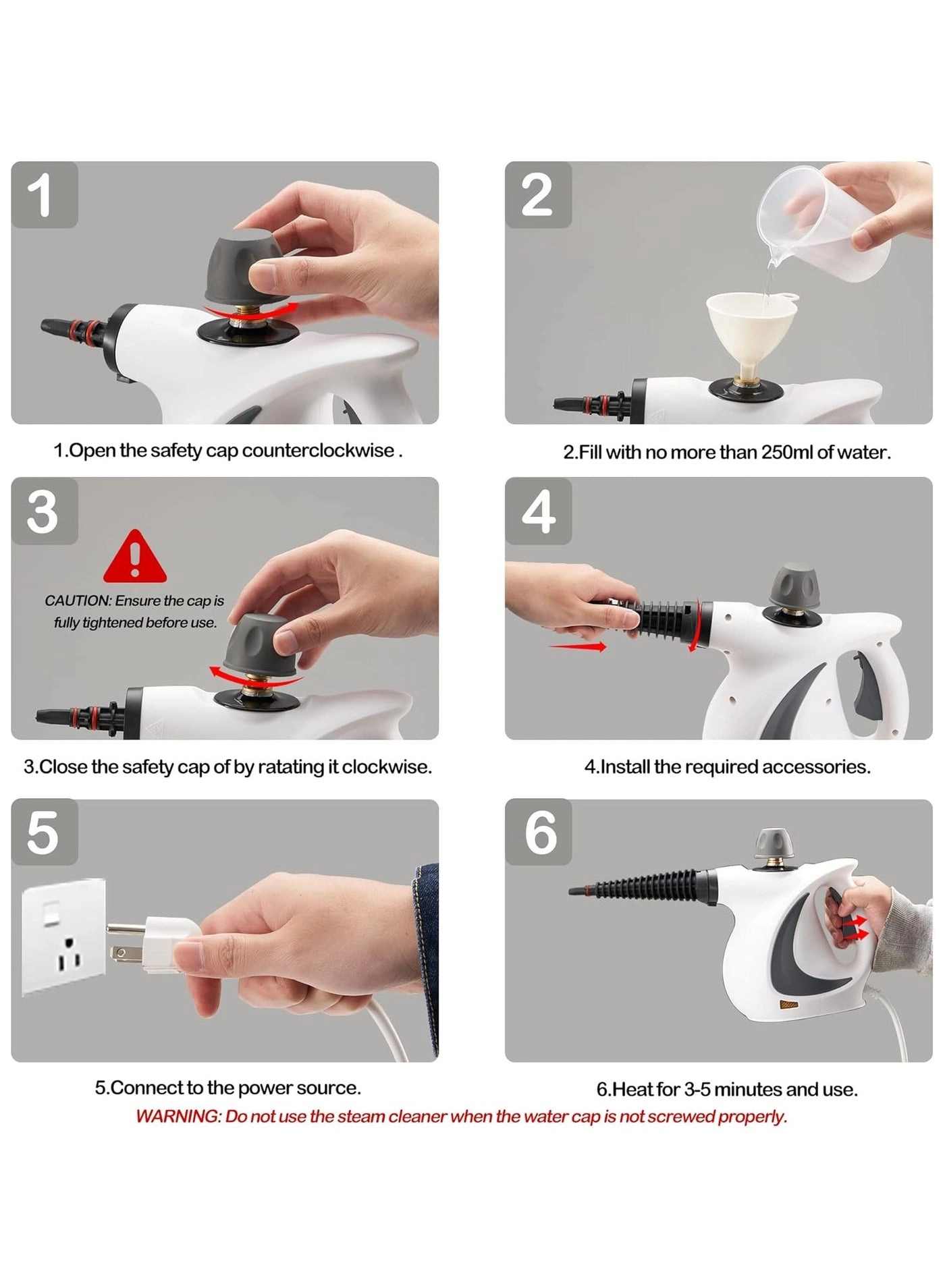 Steam Cleaner - 3 BAR