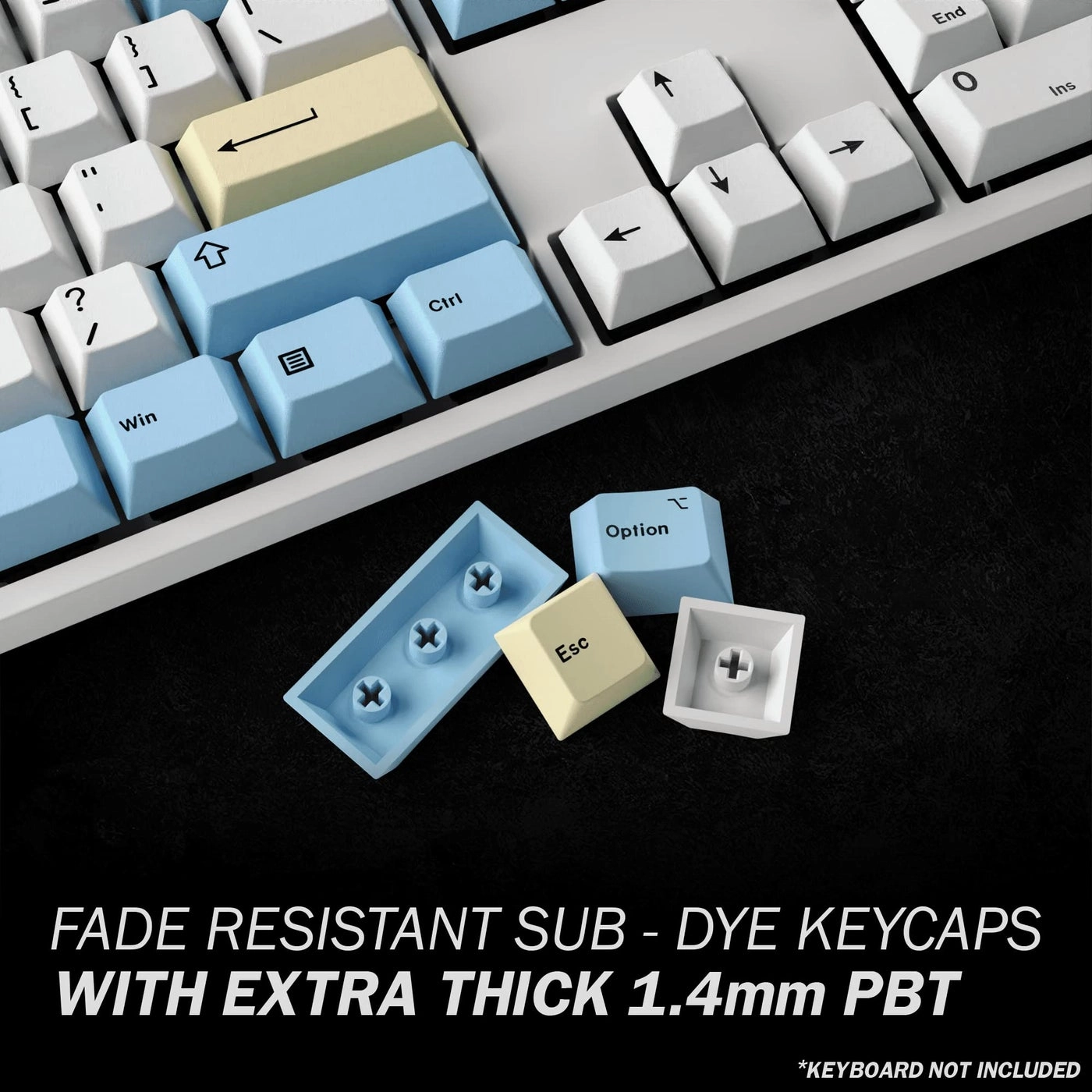 Dye Sublimation PBT Keycap Set - 139 Keys