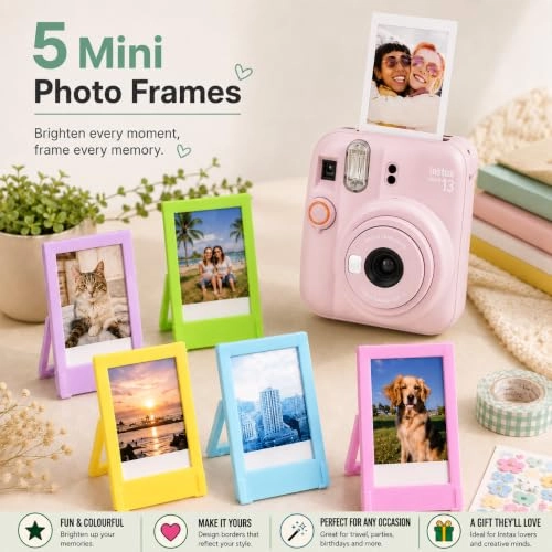 Instax Mini 13 Accessory Kit - Candy Pink 20 Shot