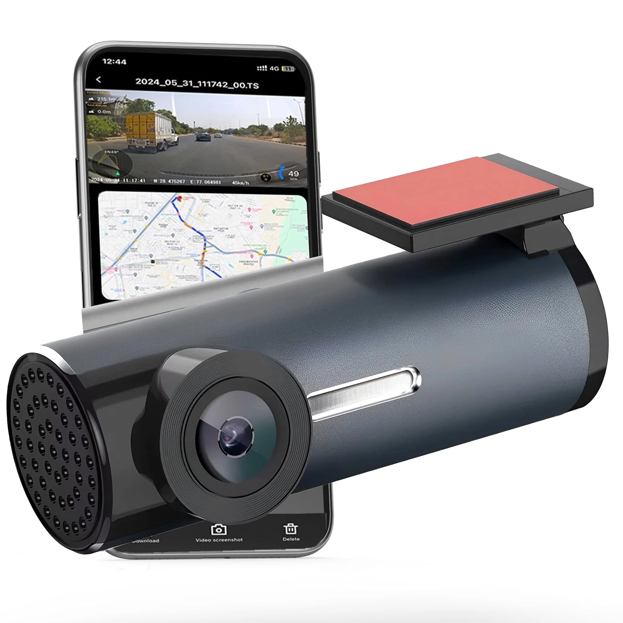BLJP Technologies Private Limited Smart Dashcam Pro X - 1296p 30FPS