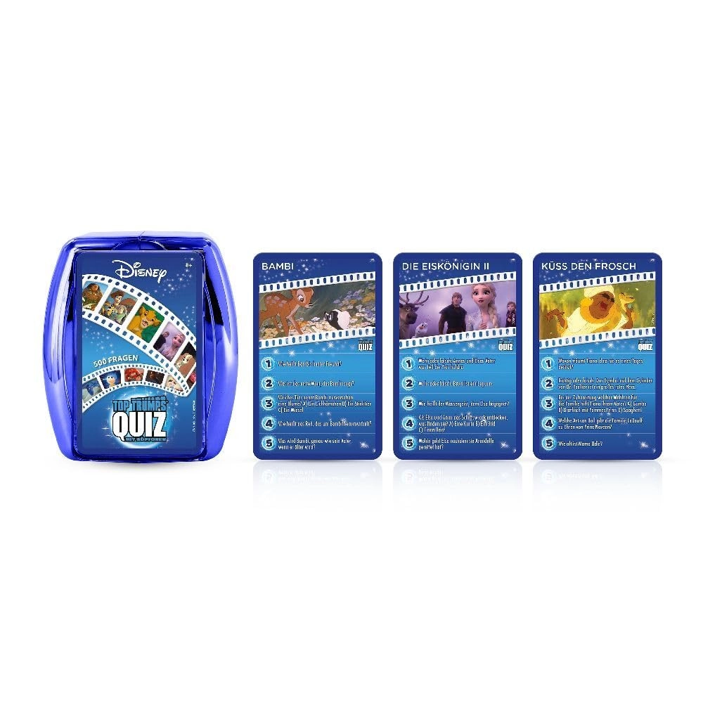 Winning Moves Top Trumps Quiz - Disney Vol. 2 (German)