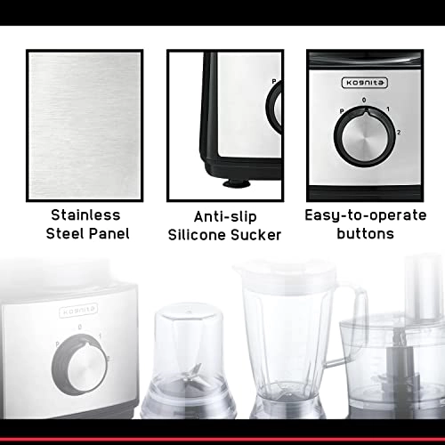 Multi-function Food Processor - 1.2 Liters 500 watts