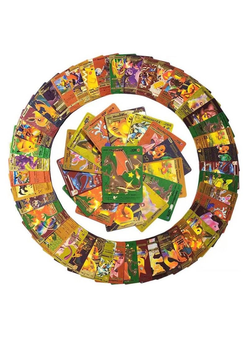 Assorted Cards Deck Box Set - Gold 55pcs