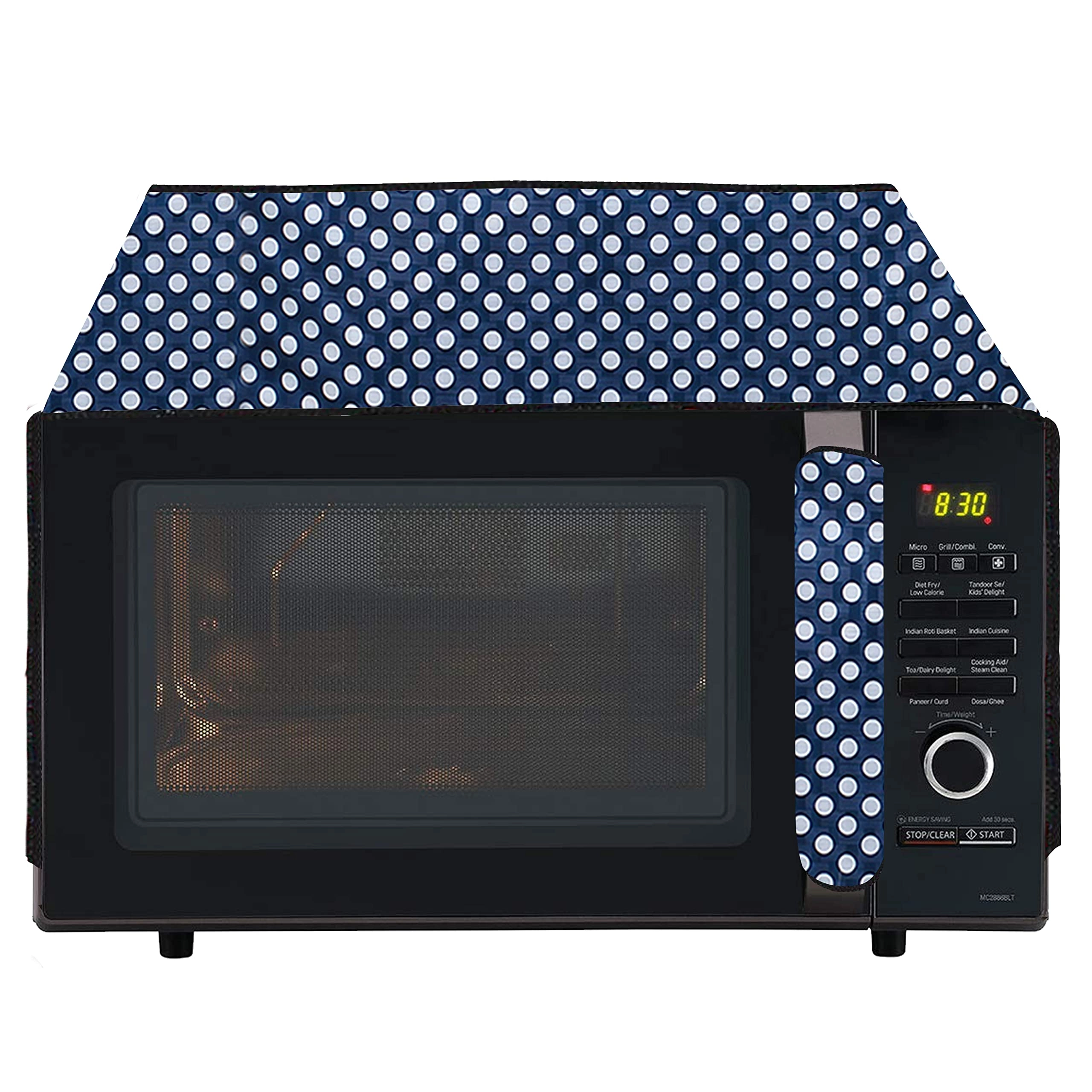 Wings Star Microwave Oven Top Cover - 27 Litre 4 Utility Pockets