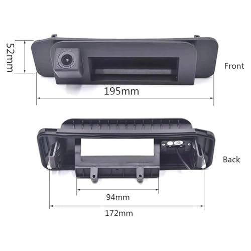 Car Backup Camera - Night vision 6M video cable 720x540